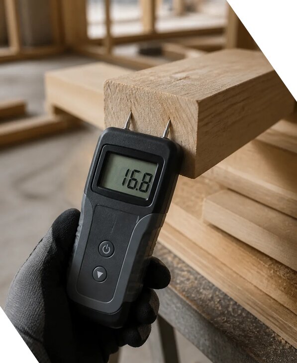 Определение влажности древесины методом испытаний в Междуреченске