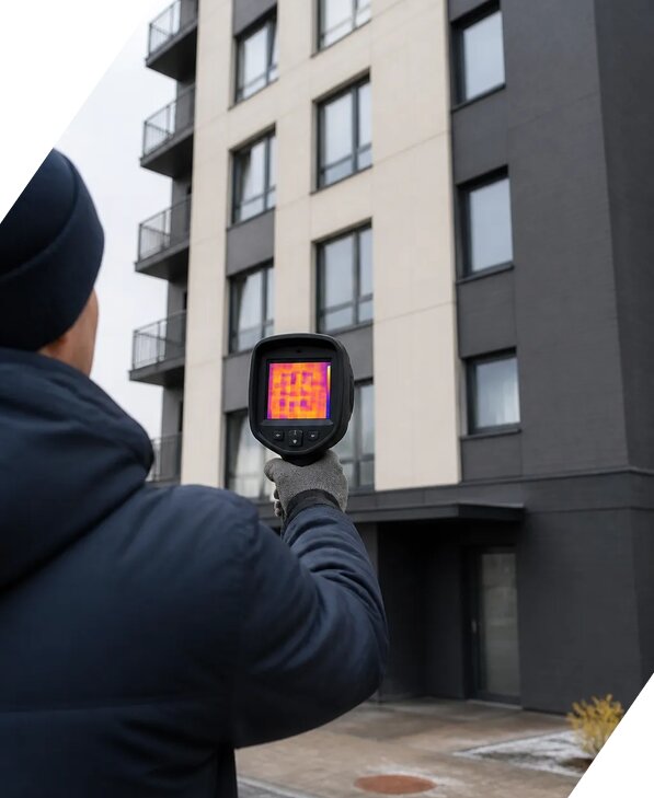 Тепловизионное обследование зданий в Междуреченске от 5053 р. | ЭкспертизаРоссия